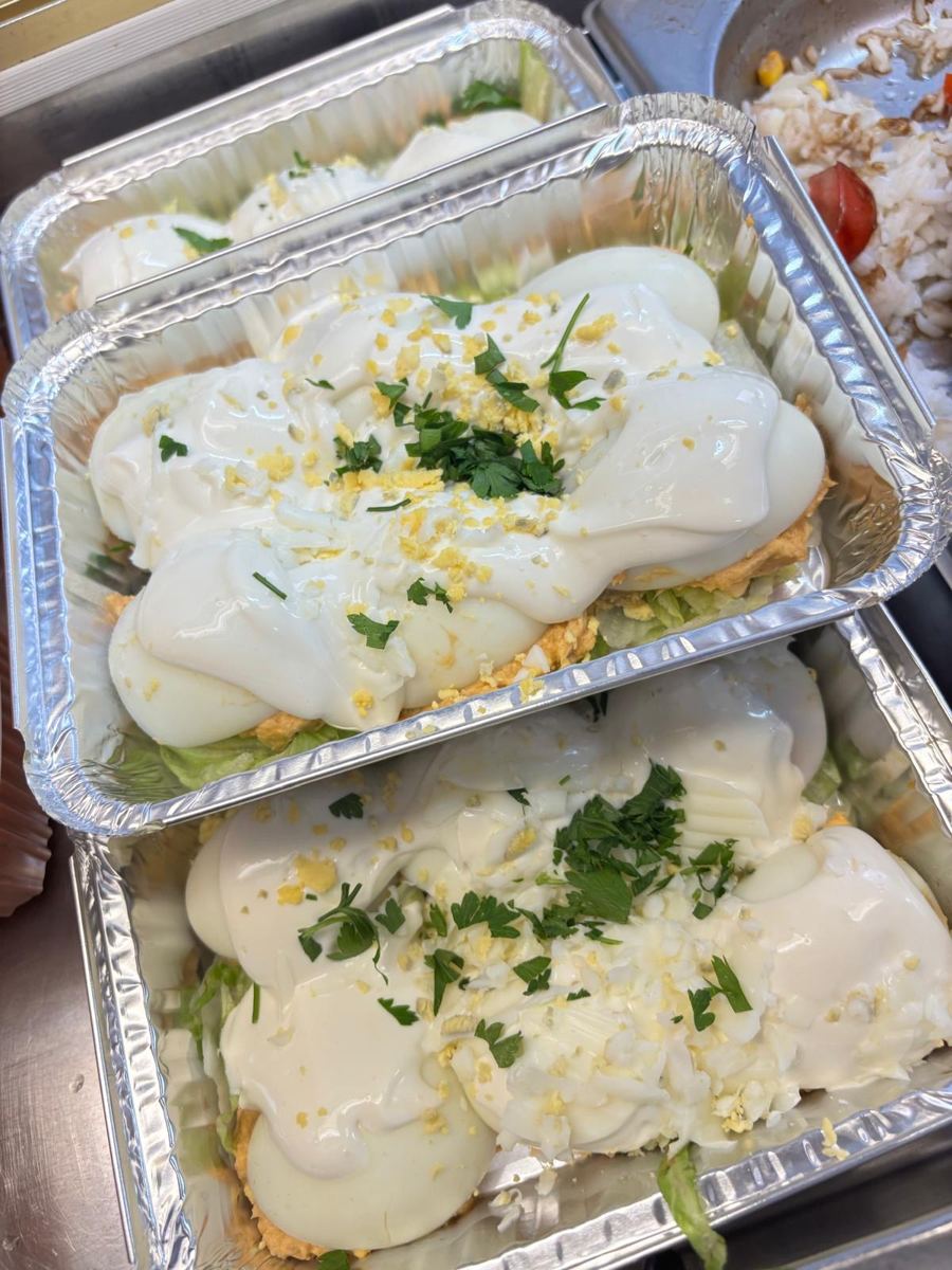Bandejas de ensaladilla