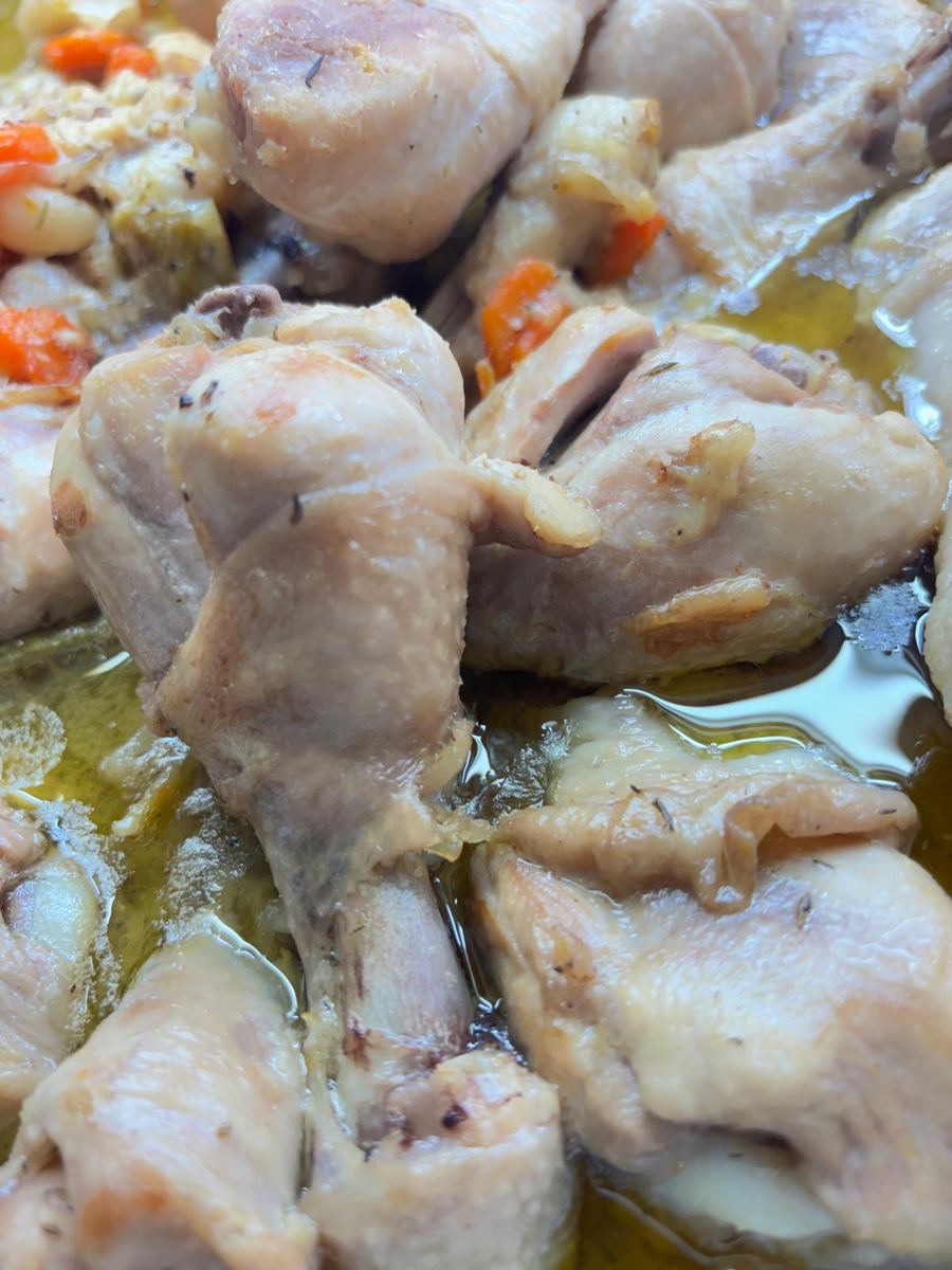 Pollo en salsa