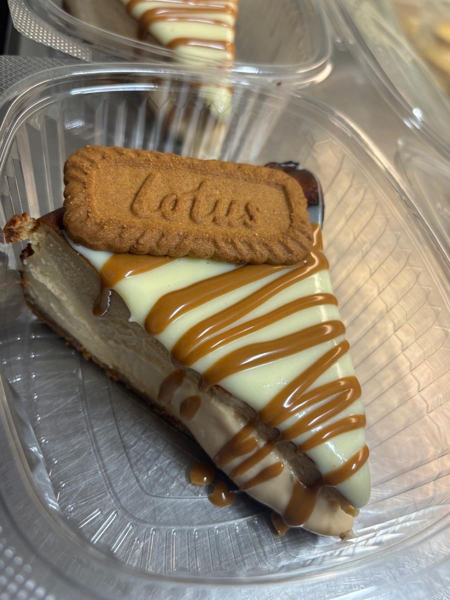 Tarta de queso con galleta Lotus